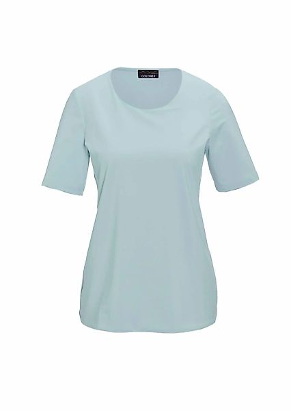 GOLDNER Langarm-Poloshirt "Kurzgröße Gepflegtes Shirt in formstabiler Ware" günstig online kaufen