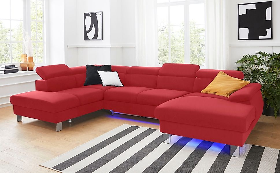 COTTA Polstergarnitur "Komaris U-Form", (Set), Set bestehend aus: Wohnlands günstig online kaufen