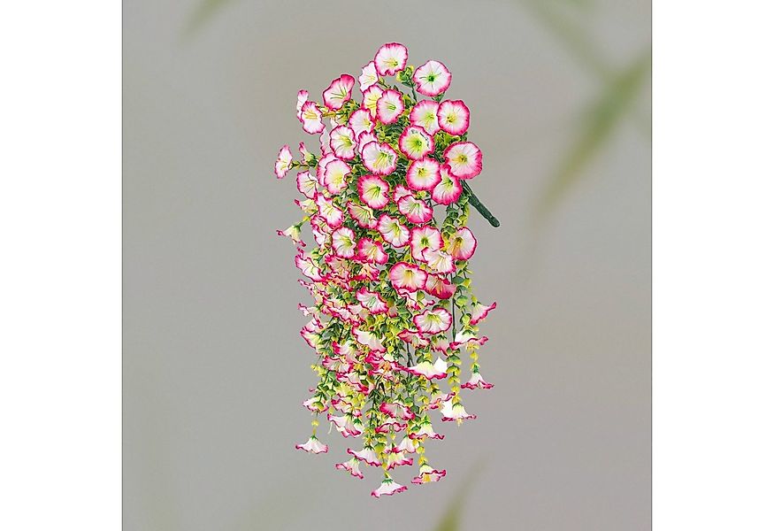 Kunstranke 2 Stück künstliche Hängepflanzen Seidenblumen Set Petunie, REDOM günstig online kaufen