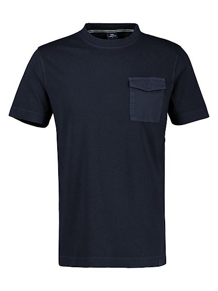 LERROS T-Shirt T-Shirt mit O-Neck und Brusttasche günstig online kaufen