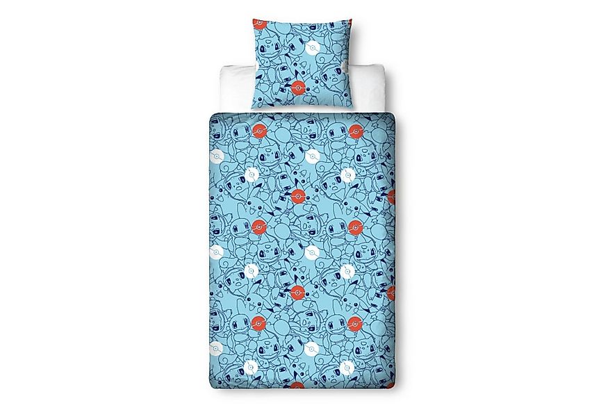 MTOnlinehandel Kinderbettwäsche Pokemon Dream Team in 135x200 + 80x80 cm, P günstig online kaufen