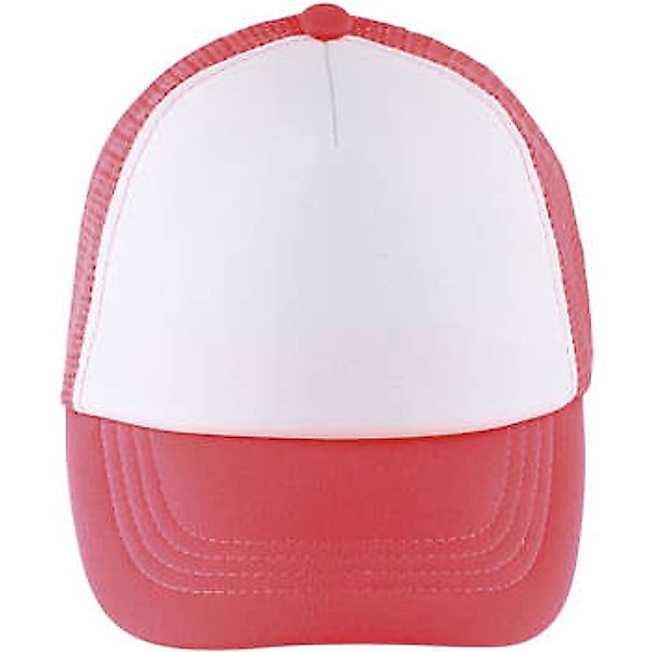Sols  Mütze BUBBLE KIDS Blanco Neon Coral-GORRA DE MALLA DE 5 PANELES günstig online kaufen