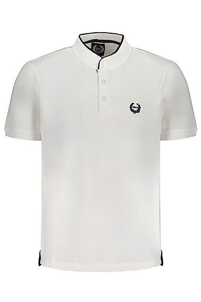 GIAN MARCO VENTURI Poloshirt Elegantes Weißes Herren-Kurzarm-Polo mit günstig online kaufen