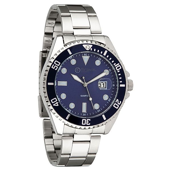 Miraval Quarzuhr Miraval Herrenarmbanduhr, mit Edelstahlarmband günstig online kaufen