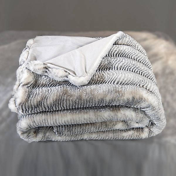 Felldecke Star Home Wohndecke Webpelz Alura silber grau 150x200 günstig online kaufen