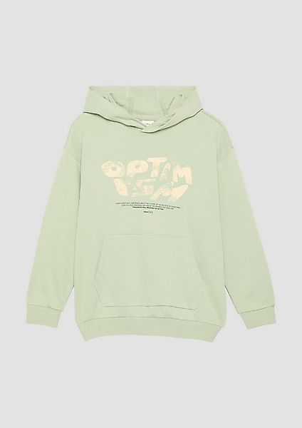 s.Oliver Sweatshirt Sweatshirt Oversized Hoodie mit Frontprint günstig online kaufen