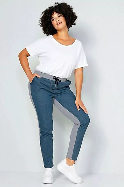 Angel of Style Schlupfhose Joggpants Slim Fit Jersey-Rückseite Elastikbund günstig online kaufen