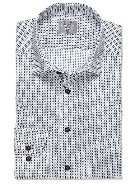 MARVELIS Langarmhemd mit Minimal-Print günstig online kaufen
