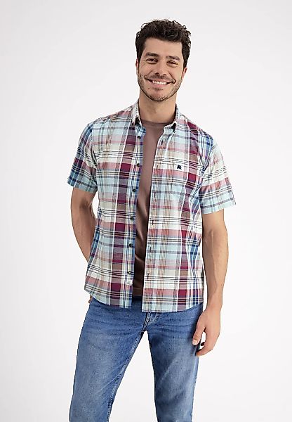 LERROS Kurzarmhemd "LERROS Halbarmhemd, kariert" günstig online kaufen