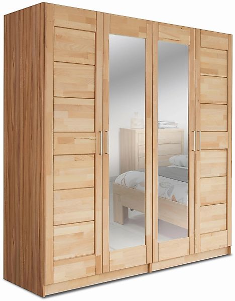 OTTO home Drehtürenschrank "Triest" teilmassiv, FSC-zertifizierte Buche günstig online kaufen