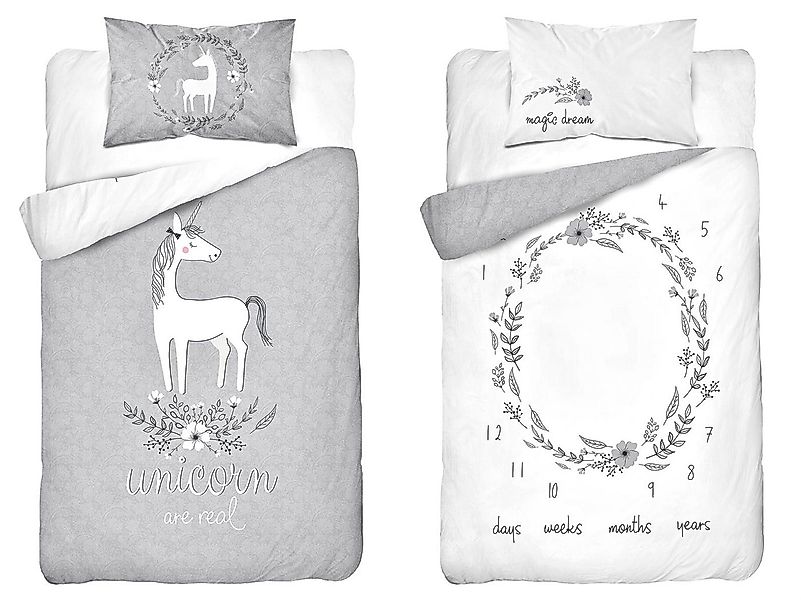 Carpe Sonno Babybettwäsche Baby Bettwäsche Set 100x135 Bettbezug Babybett B günstig online kaufen