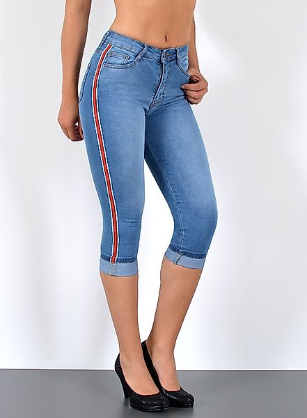 ESRA Caprijeans 3/4 Jeans Hose Capri günstig online kaufen