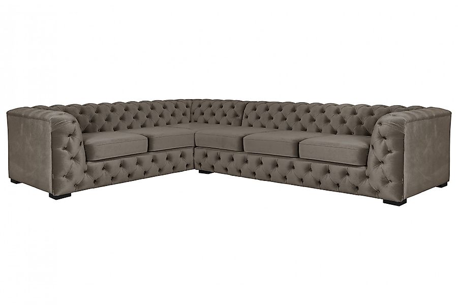 Home affaire Chesterfield-Sofa KALINA L-Form, hochwertig günstig online kaufen