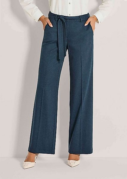 MADELEINE Stoffhose Weite Palazzohose mit Bindeband Viskosehose mit weiter günstig online kaufen