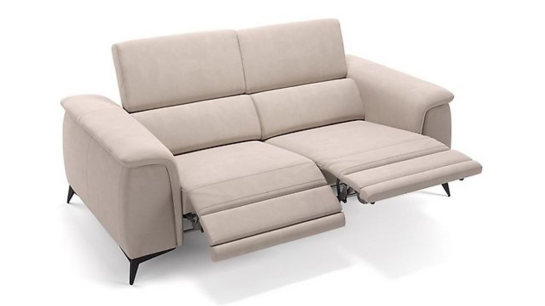 Sofanella 2-Sitzer Stoff LIVORNO, Relaxsofa, Designsofa, Designer Couch, It günstig online kaufen