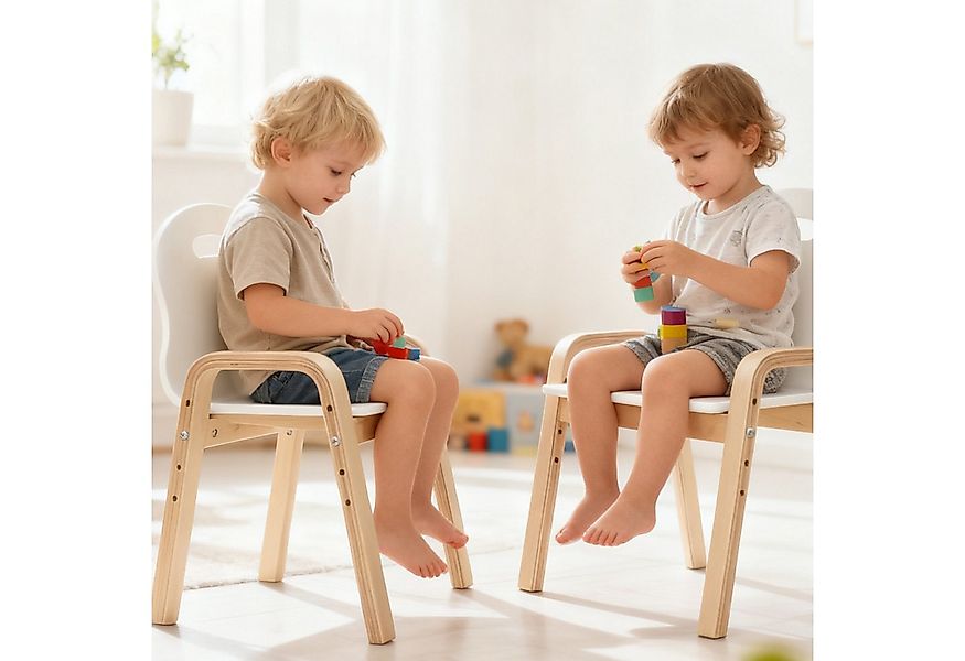 AIYAPLAY Kinderstuhl für Kinder im Alter von 3-9 Jahren (Holzstuhl, 2 St), günstig online kaufen