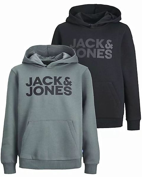 Jack & Jones Junior Kapuzenpullover (Spar Set, Doppelpack) Pullover mit Pri günstig online kaufen