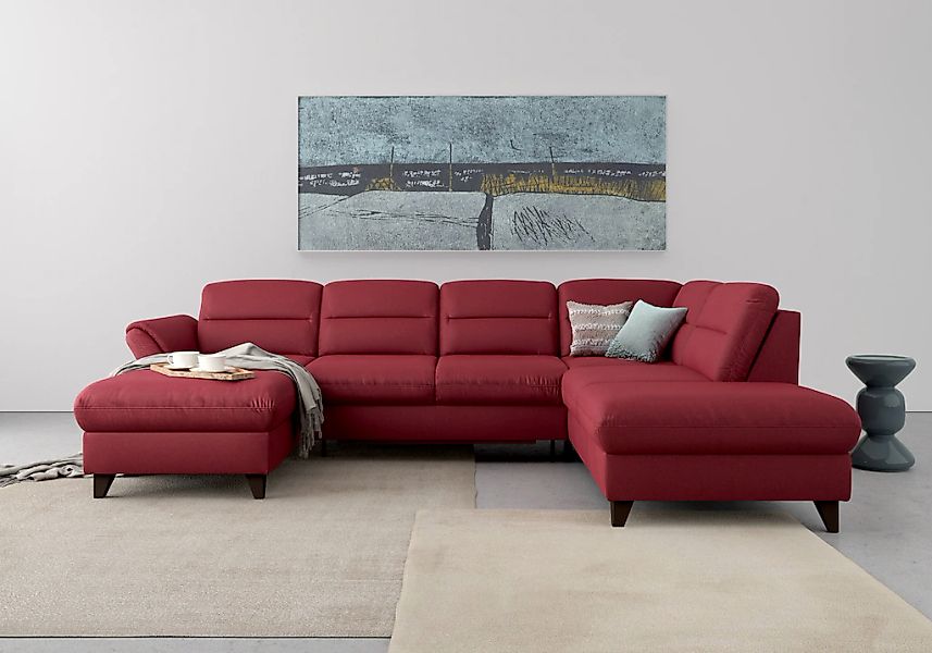 sit&more Wohnlandschaft "Mellum U-Form" Federkern, wahlweise mit Bettfunkti günstig online kaufen