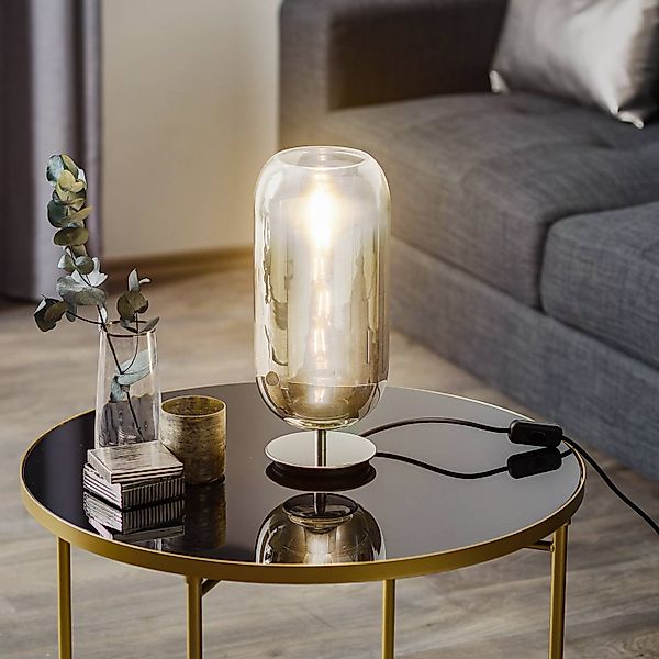 Artemide Gople Mini Tischleuchte silber/silber günstig online kaufen