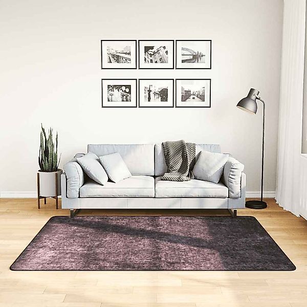 furnicato Teppich Waschbar Anthrazit 120x180 cm günstig online kaufen