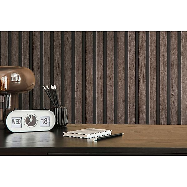 A.S. Création Vliestapete Vliestapete Holzoptik, grau, Paneele, A.S. Créati günstig online kaufen