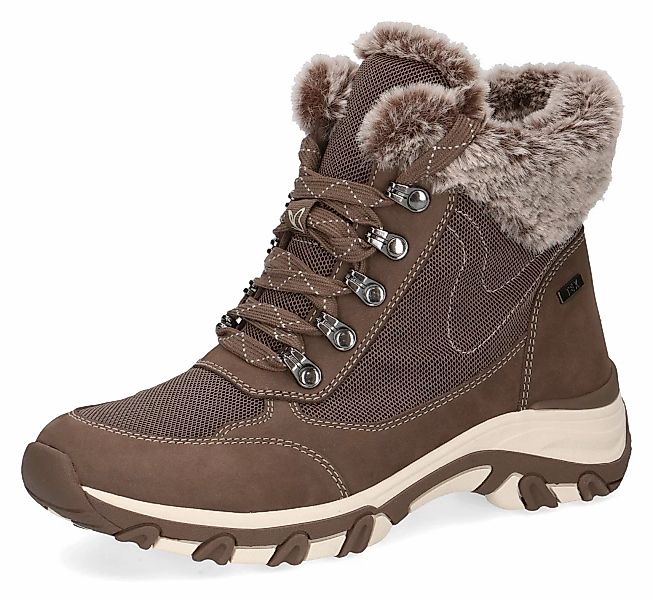 Caprice Winterboots, Keilabsatz, Schnürboots, Outdoorschuh in bequemer Weit günstig online kaufen