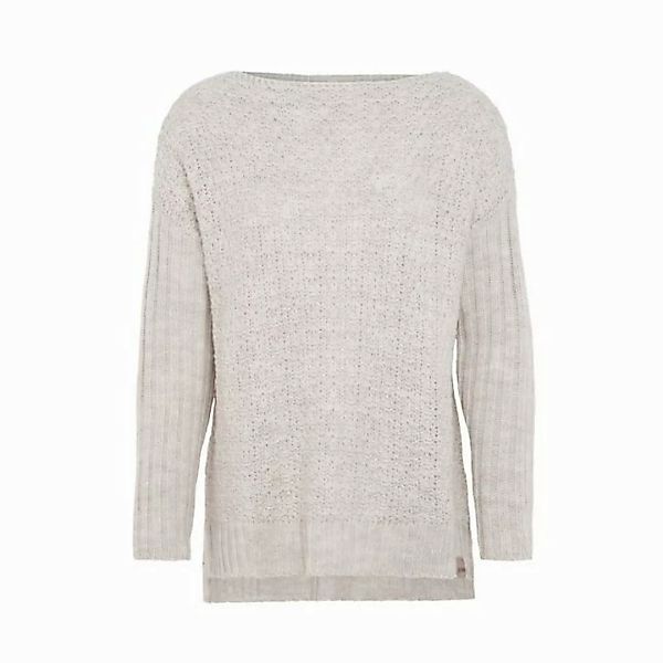 Knit Factory Strickpullover Emily Strickpullover Beige 40/42 (1-tlg) günstig online kaufen