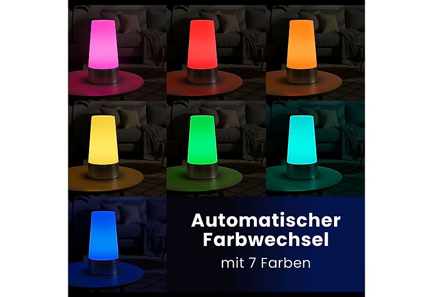 EAXUS LED Tischleuchte Stimmungslicht - Nachtlicht/Nachttischlampe, LED fes günstig online kaufen