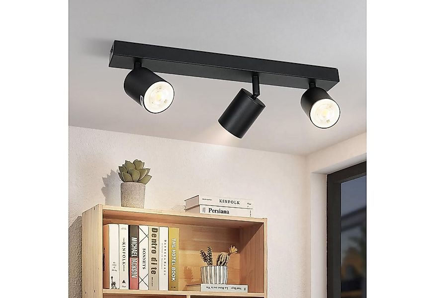 Nettlife Deckenstrahler Modern Schwarz GU10 Rechteckig 4flammig 25 W, Schwe günstig online kaufen