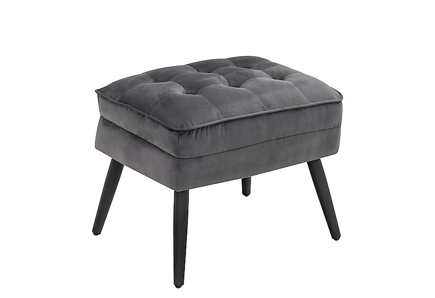 MCombo Ohrensessel MCombo Ohrensessel mit/ohne Hocker 7277, Chestersield Se günstig online kaufen