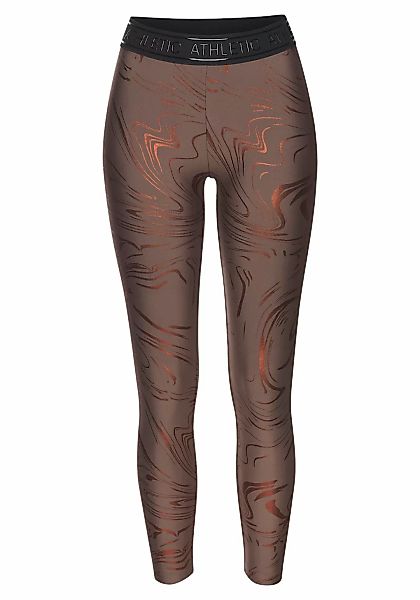 LASCANA ACTIVE Funktionsleggings, Sportleggings mit glänzendem Print und 3D günstig online kaufen