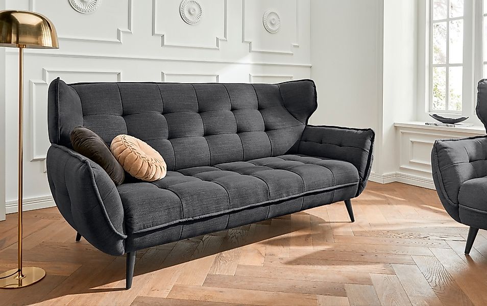 Leonique 3-Sitzer "Ariana" Big-Sofa bzw. stylischer Hochlehner günstig online kaufen