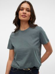 Vero Moda Kurzarmshirt VMPAULINA SS T-SHIRT günstig online kaufen