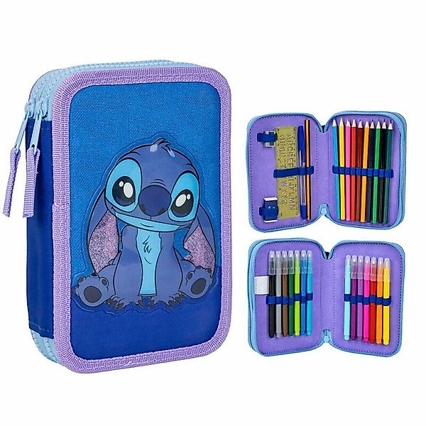 Cerda Federmäppchen Disney Stitch doppelte Federtasche günstig online kaufen