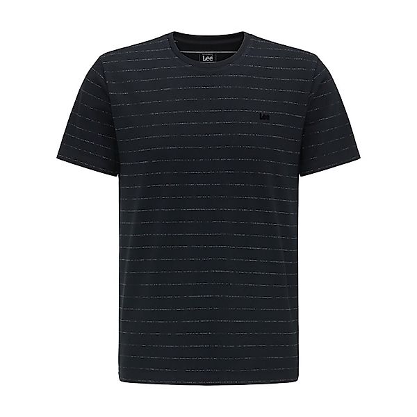 Lee Refined Strtiped Kurzärmeliges T-shirt XL Black günstig online kaufen