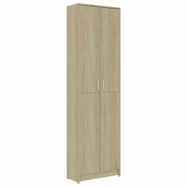 DOTMALL Garderobenschrank Garderobenschrank Sonoma-Eiche 55x25x189 cm Holzw günstig online kaufen