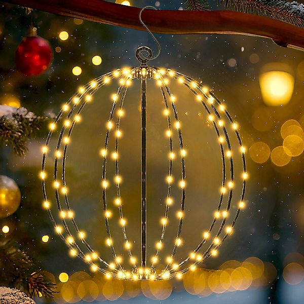 Salcar LED Kugelleuchte LED Weihnachtsdeko Lichterkette günstig online kaufen