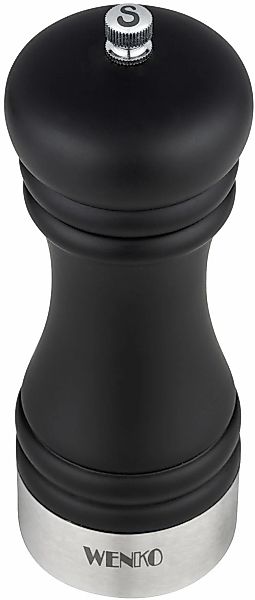 WENKO Salz-/Pfeffermühle "Modell Sali" Salzmühle mit Handmahlwerk aus Keram günstig online kaufen