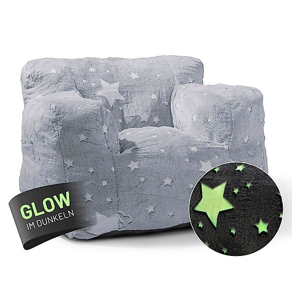 Lumaland Sitzsack Kinder Sessel Glow in günstig online kaufen