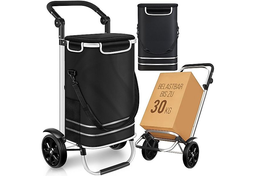 Dimono Einkaufstrolley Dimono 3-in-1 Einkaufstrolley mit Kühltasche – faltb günstig online kaufen