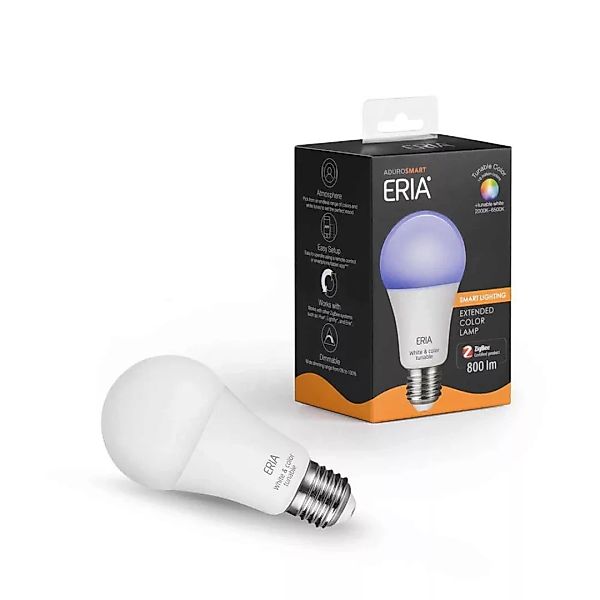 AduroSmart ERIA Zigbee LED E27 Birne A60  in Weiß 10W 806lm RGBW günstig online kaufen