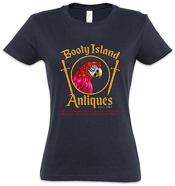 Urban Backwoods Print-Shirt Booty Island Antiques Damen T-Shirt The Game Se günstig online kaufen