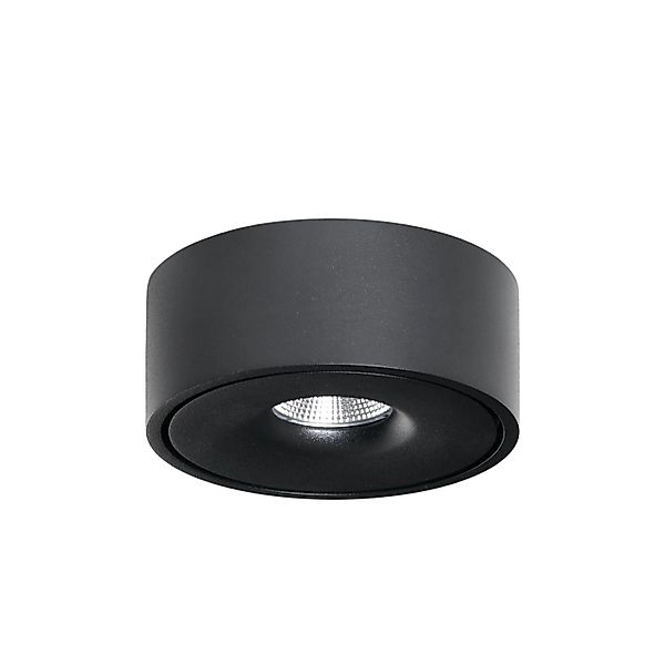 Arcchio LED Deckenleuchte Rotari 10001652 Modern in Schwarz aus Aluminium 1 günstig online kaufen
