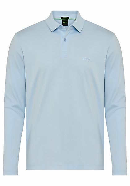 BOSS GREEN Langarm-Poloshirt "Pirol" günstig online kaufen