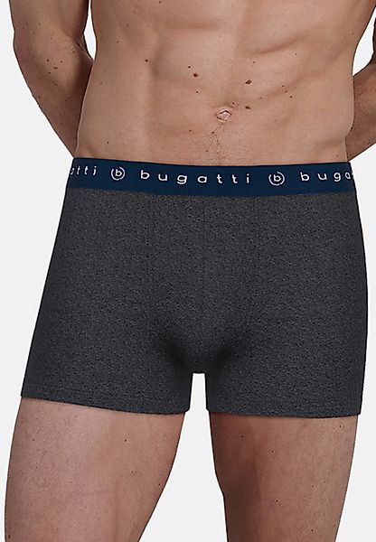 bugatti Slip "Mailand", (3er Pack), breiter Bund, mit Logo, atmungsaktiv, B günstig online kaufen