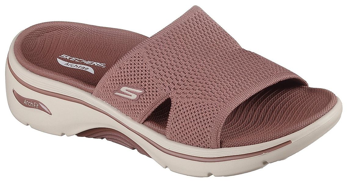 Skechers GO WALK ARCH FIT 2.0 SANDAL- Pantolette mit Goga Mat Fußbett günstig online kaufen