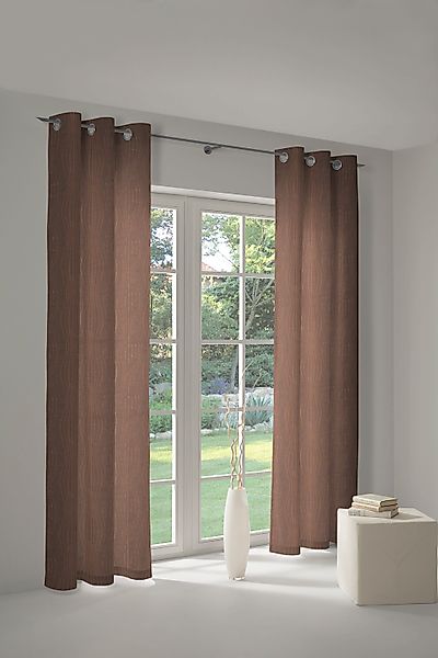 Wirth Vorhang "RICCIA" Ösen 1 Stk. tlg. günstig online kaufen