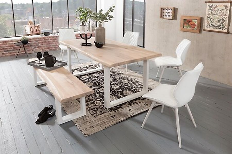 Home affaire Esstisch »Tristan«, mit Baumkante günstig online kaufen