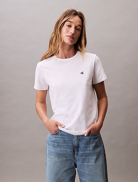 Calvin Klein Jeans T-Shirt SS MONOGRAM CREW TEE Mit Rundhalsausschnitt günstig online kaufen