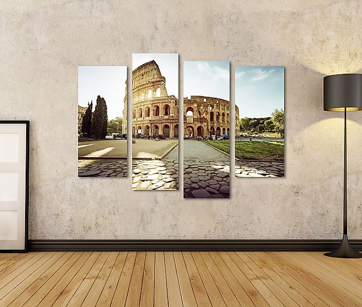 islandburner Leinwandbild Bild auf Leinwand Kolosseum günstig online kaufen